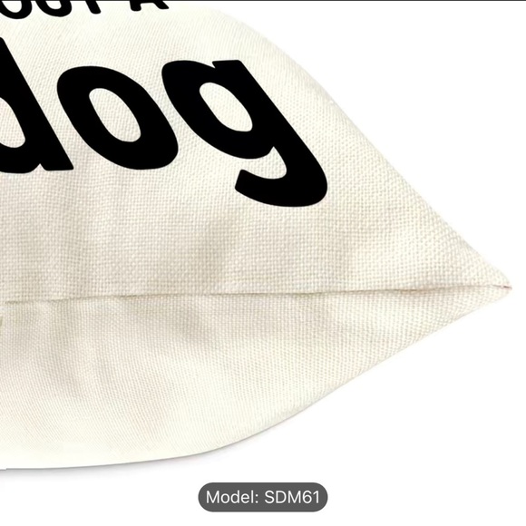 4pcs Christmas Dog Throw Pillows, inserts NOT included- 17.7x17.7 Inch B7 - Picture 4 of 4